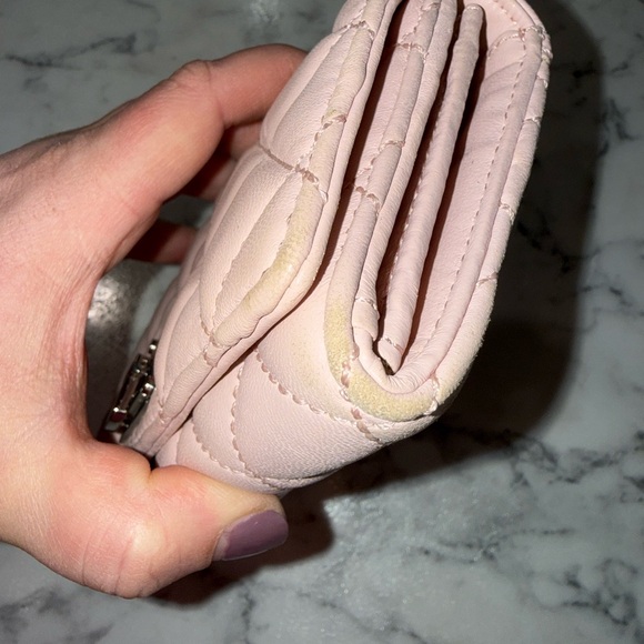 Michael Kors Blush Quilted Wallet - Picture 5 of 5
